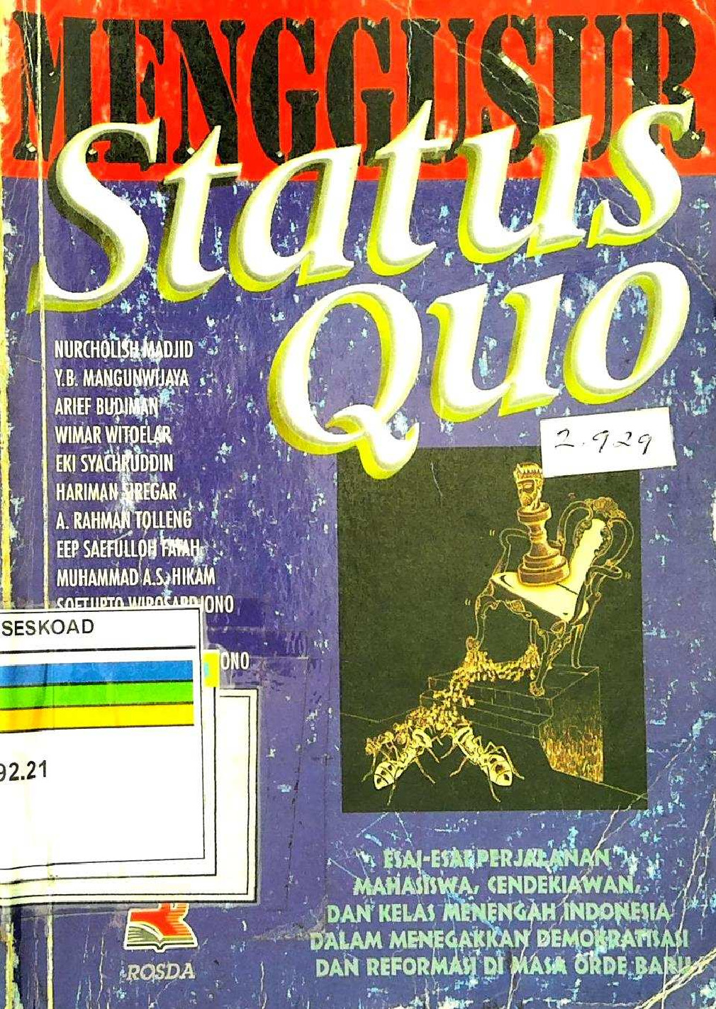 MENGGUSUR STATUS QUO